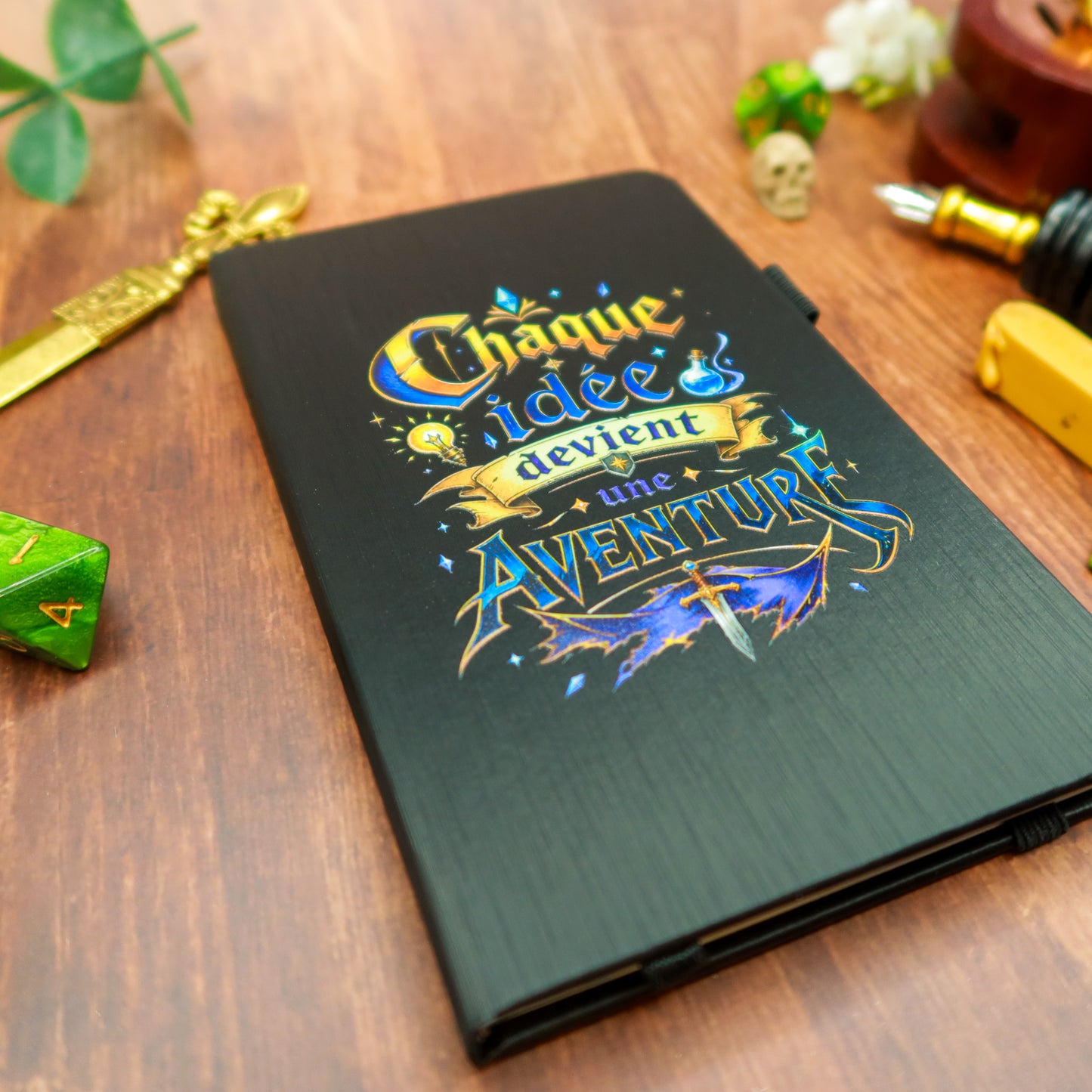 Carnet d'inspiration, A6 relié