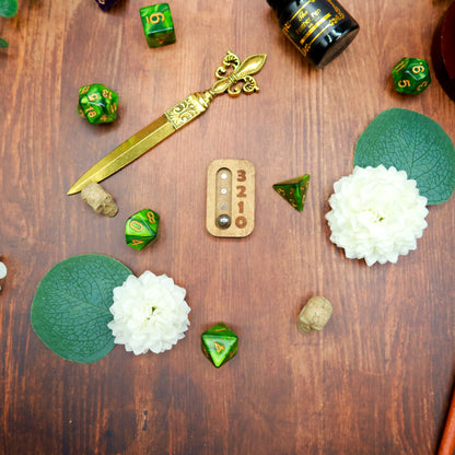 Compteur de vie JDR Saga - Au seuil de l'aventure - 1 slots