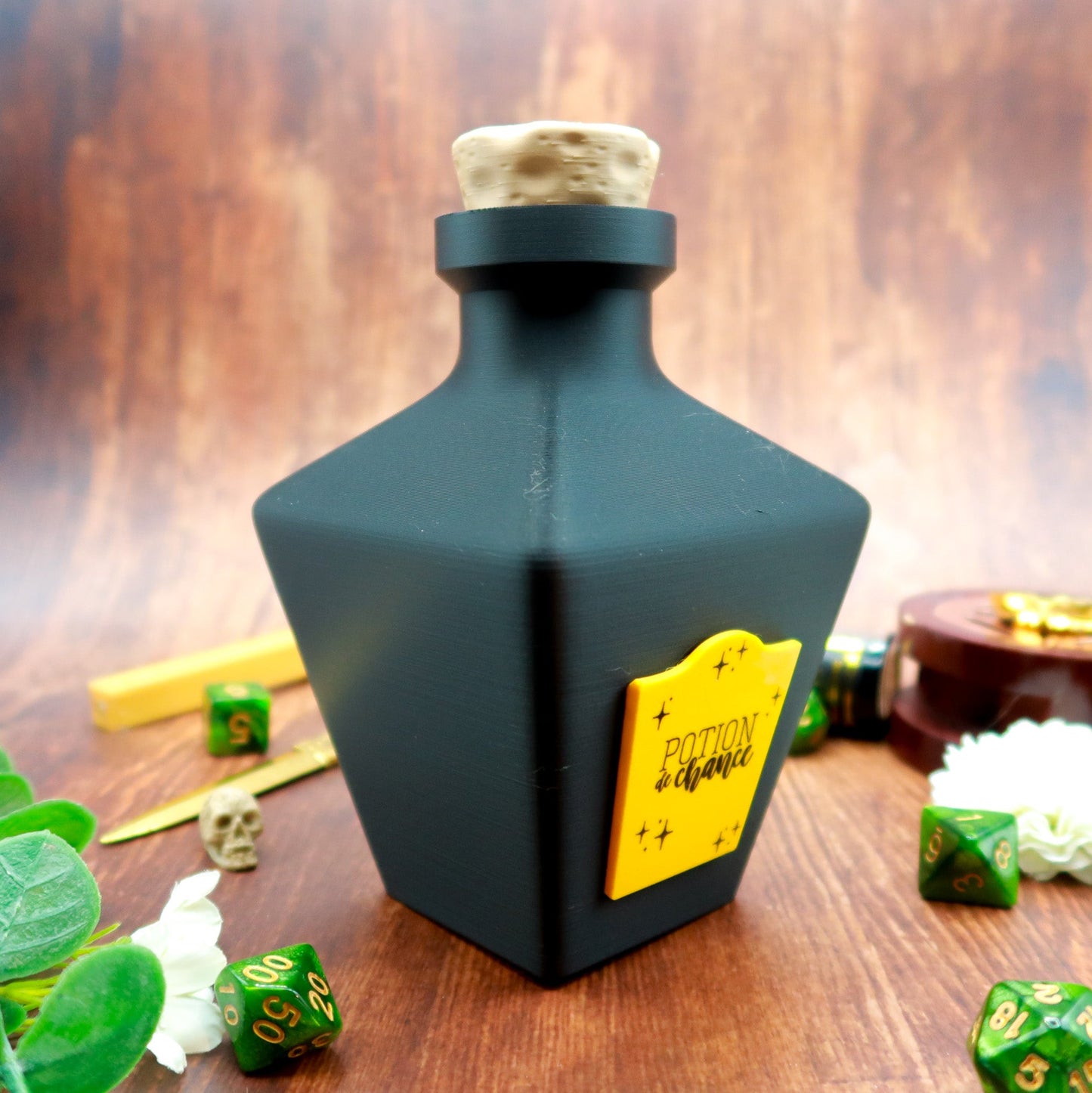 Tour à dés Potion de chance Noire