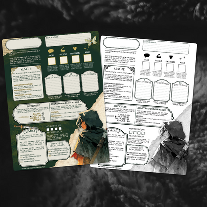 [PDF] Saga - Fiches Personnages