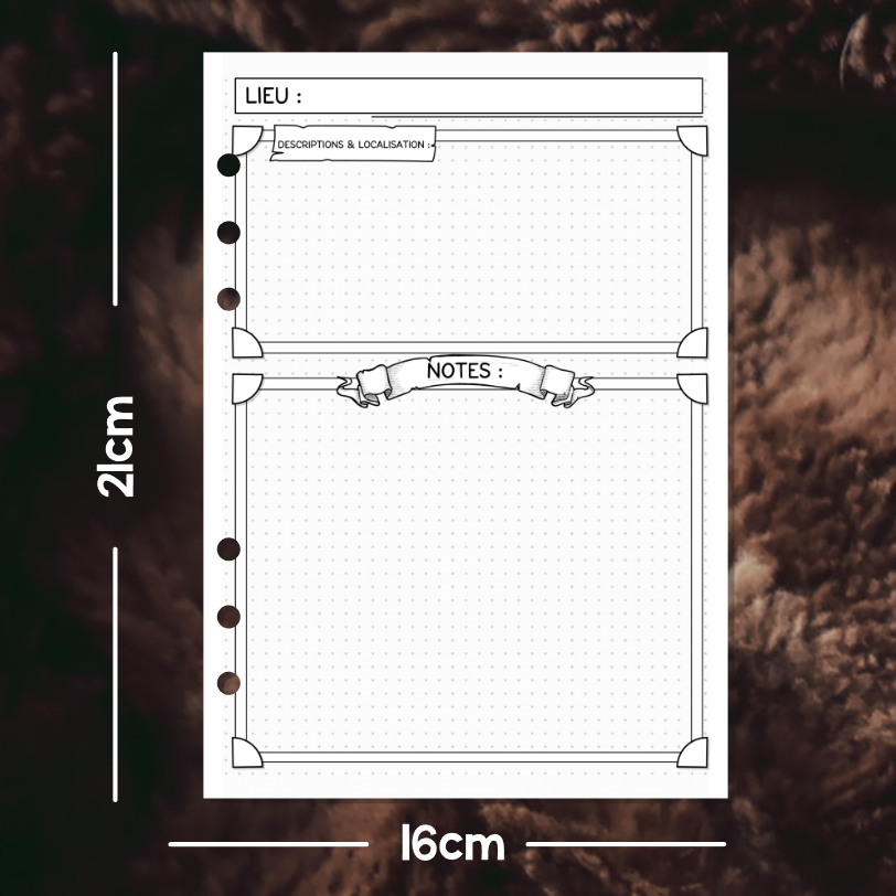 Recharge Feuilles A5 Suivi de campagne pour carnets