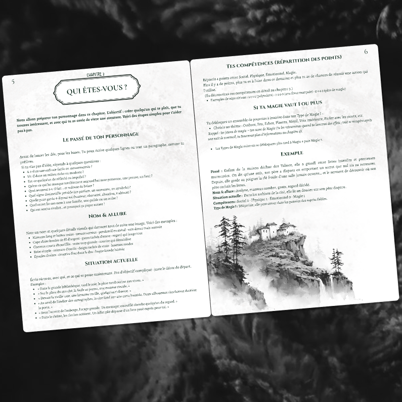 PROCHAINEMENT Saga - Le jeu de rôle Narratif