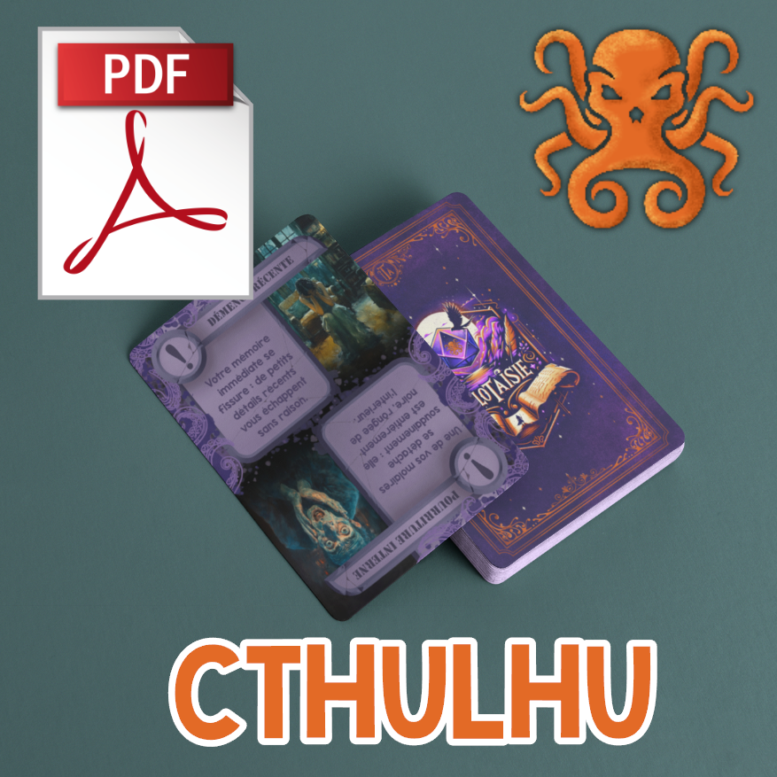 [PDF] SoloTaisie : Extension Cthulhu (20 évènements)