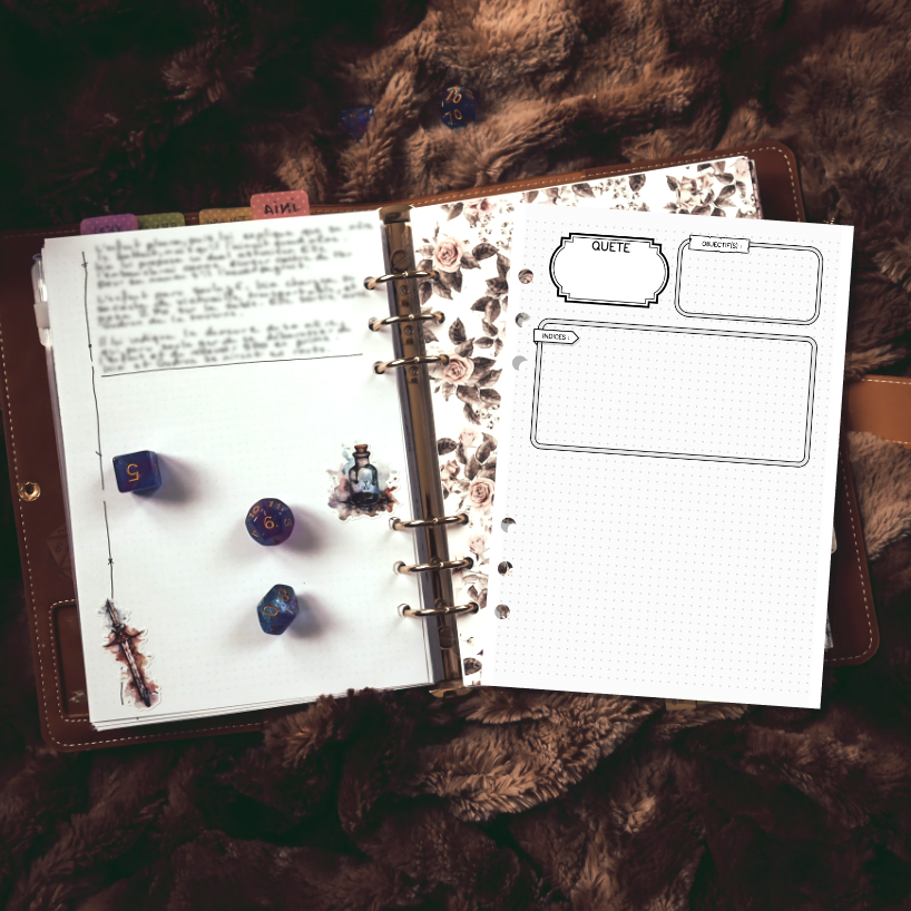 Recharge Feuilles A5 Suivi de campagne pour carnets