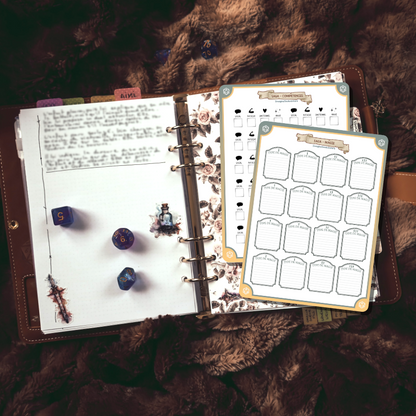 2 Planches d'autocollants Mat PNJ Saga