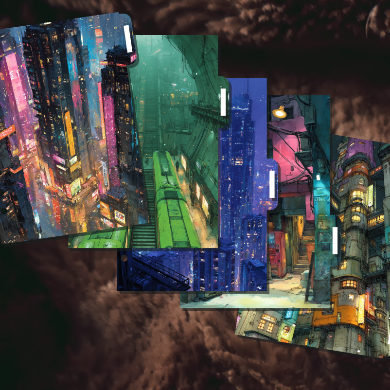 Intercalaires Cyberpunk X5