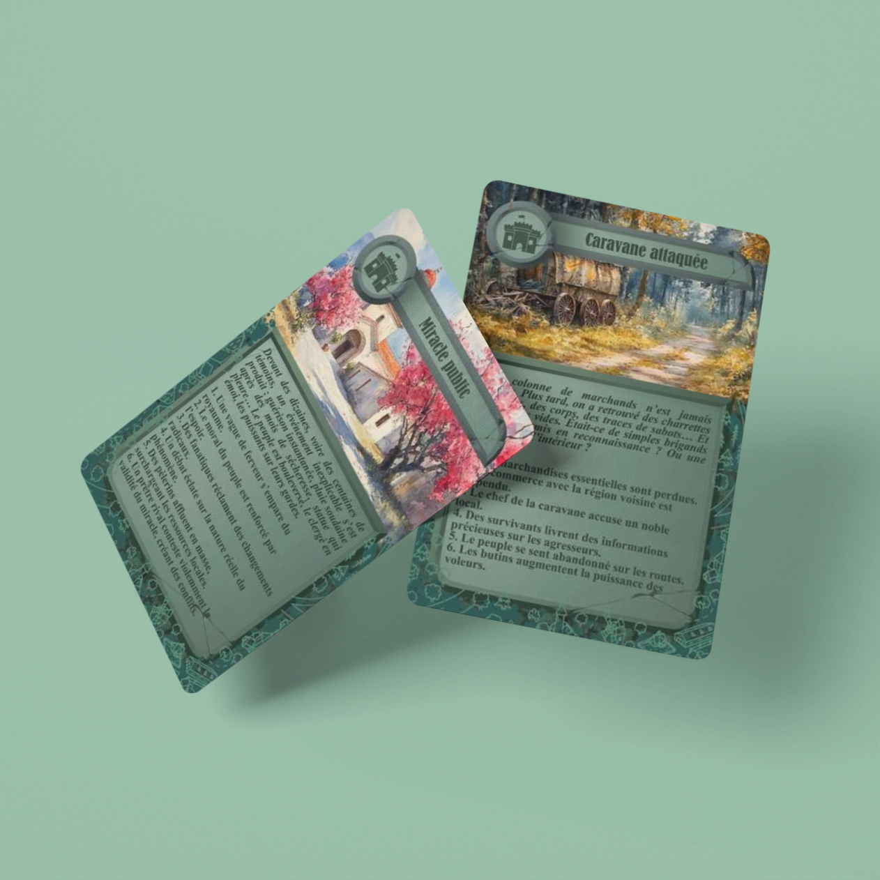 Gestion de Royaume - 25 cartes