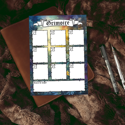 Fiches personnages DD5 Digital Classe Druide